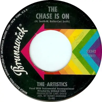 The Artistics - The Chase Is On / One Last Chance
