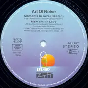 12'' - Art Of Noise - Moments In Love - indigo picture sleeve