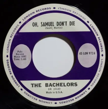 The Bachelors - No Arms Can Ever Hold You