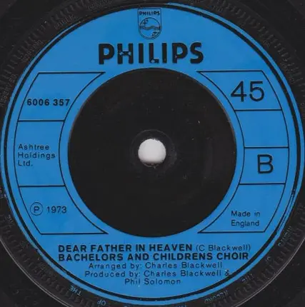 The Bachelors - Suffer Little Children