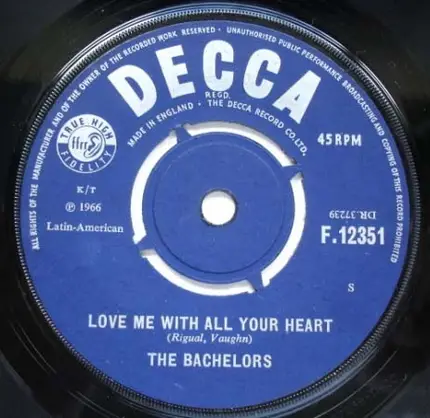 The Bachelors - The Sound Of Silence