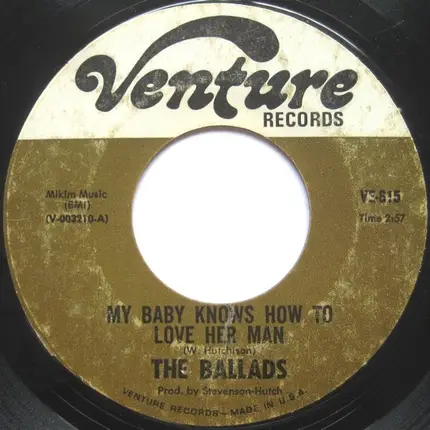 The Ballads - God Bless Our Love / My Baby Knows How To Love Her Man