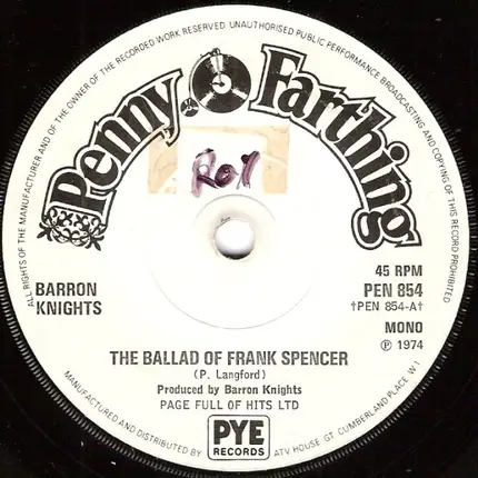 The Barron Knights - The Ballad Of Frank Spencer