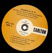 LP - The Bavarian State Symphony Orchestra - Atlantis In Hi-Fi