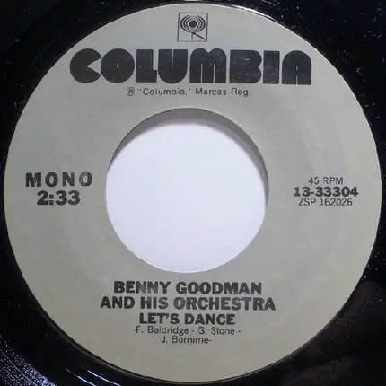 The Benny Goodman Quartet / Benny Goodman And His Orchestra - Stompin' At The Savoy