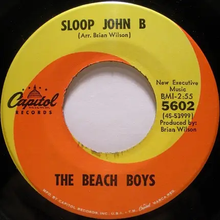 The Beach Boys - Sloop John B