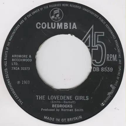 The Bedrocks - The Lovedene Girls