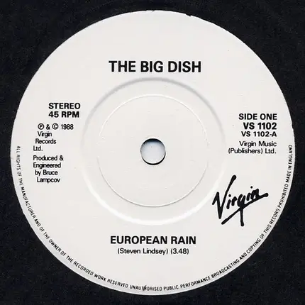The Big Dish - European Rain