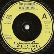 7'' - The Boomtown Rats - Like Clockwork