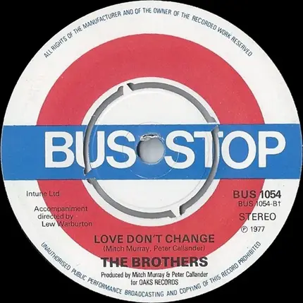 The Brothers - Sing Me