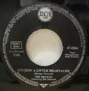7'' - The Browns - It's Just A Little Heartache / The Old Master Painter