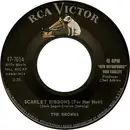 7'' - The Browns - Scarlet Ribbons (For Her Hair)