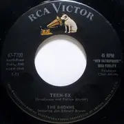 7'' - The Browns - Teen-Ex / The Old Lamplighter