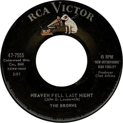 The Browns - The Three Bells