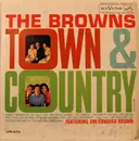 LP - The Browns Featuring Jim Ed Brown - Town & Country