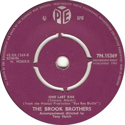 The Brook Brothers - Ain't Gonna Wash For A Week