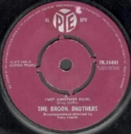 The Brook Brothers - Just Another Fool / Double Trouble