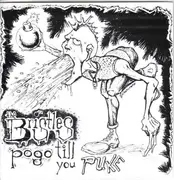 7'' - The Bristles - Pogo Till You Puke - Red Vinyl, EP