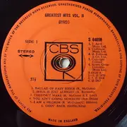 LP - The Byrds - Greatest Hits Vol 2