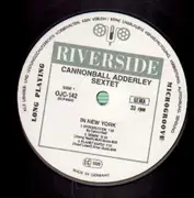 LP - The Cannonball Adderley Sextet - In New York