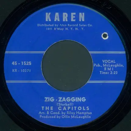 The Capitols - I Got To Handle It / Zig-Zagging