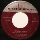 7'' - The Chordettes - Never On Sunday / Faraway Star