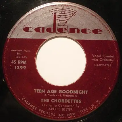 The Chordettes - Lay Down Your Arms