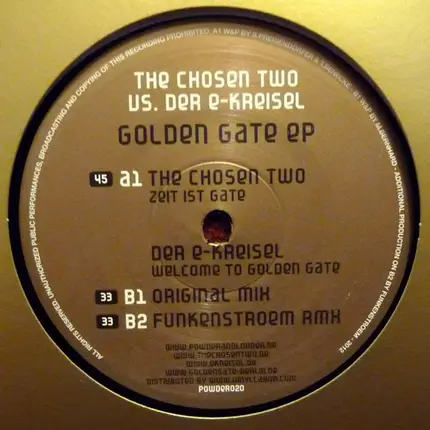 The Chosen Two vs. Der E-Kreisel - Golden Gate EP