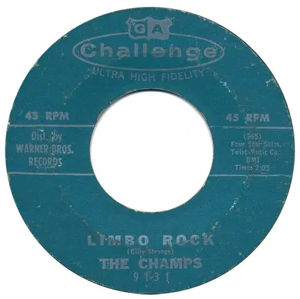 The Champs - Tequila Twist / Limbo Rock