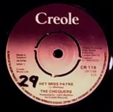 The Chequers - Hey Miss Payne