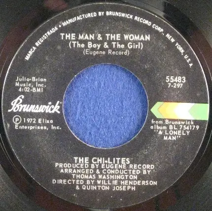 The Chi-Lites - A Lonely Man