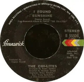 The Chi-Lites - I Found Sunshine