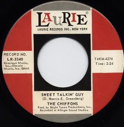 The Chiffons - Sweet Talkin' Guy