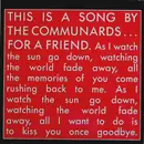 12'' - The Communards - For A Friend