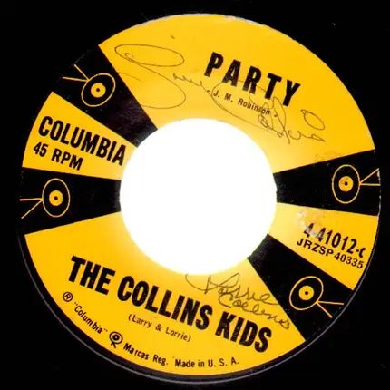 The Collins Kids - Heartbeat / Party