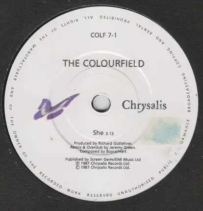 The Colourfield - She