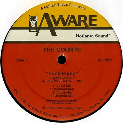 The Counts - Funk Pump / Flies Over Watermelon