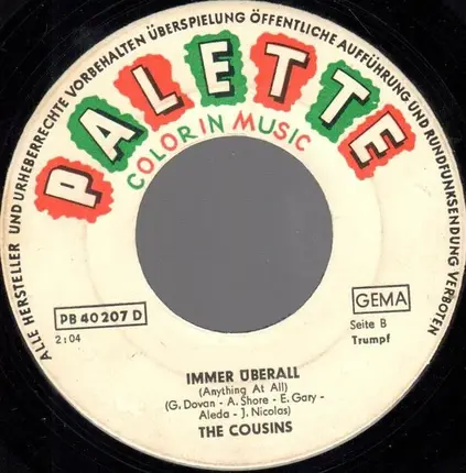 The Cousins - Das Alte Haus In New Orleans (The House Of The Rising Sun)