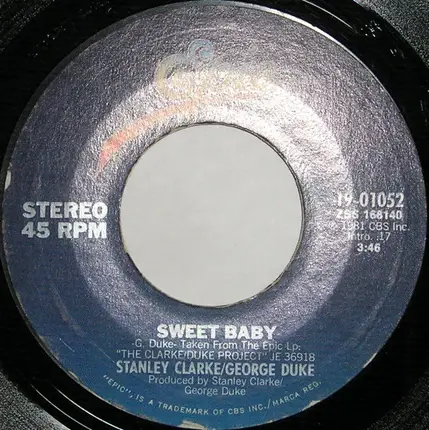 The Clarke/Duke Project - Sweet Baby / Never Judge A Cover By Its Book