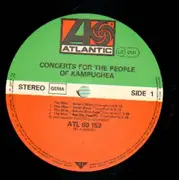 Double LP - The Clash, Elvis Costello a.oq - Concerts For The People Of Kampuche.