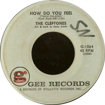 The Cleftones - Heart And Soul / How Do You Feel