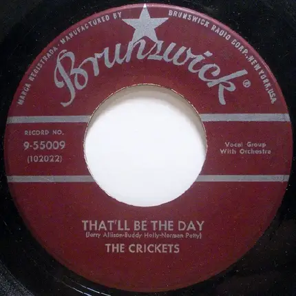 The Crickets - That'll Be The Day