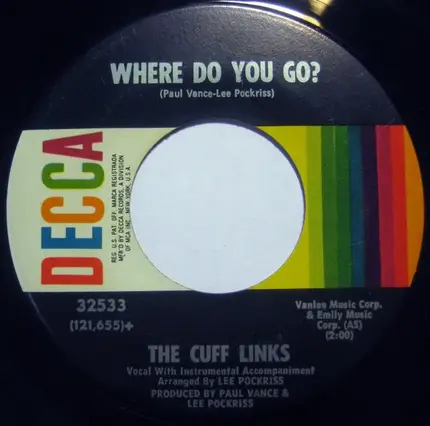 The Cuff Links - Tracy