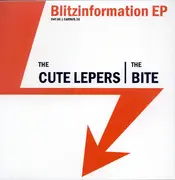 7'' - The Cute Lepers / The Bite - Blitzinformation EP - Orange