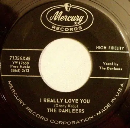 The Danleers - I Really Love You / My Flaming Heart