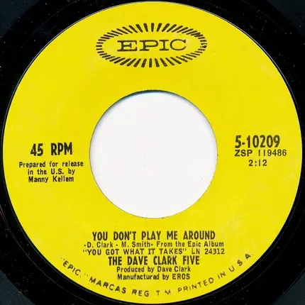 Dave Clark Five - A Little Bit Now