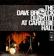 Double LP - The Dave Brubeck Quartet - The Dave Brubeck Quartet at Carnegie Hall