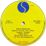 12'' - The Dead Boys - Sonic Reducer