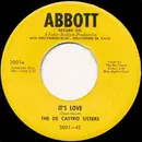 7'' - The De Castro Sisters - It's Love / Teach Me Tonight