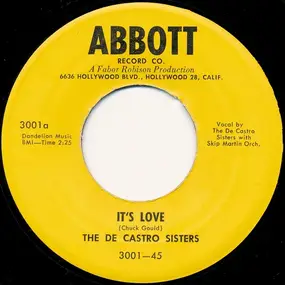 The De Castro Sisters - It's Love / Teach Me Tonight